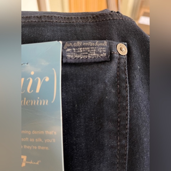 7 For All Mankind Jeans - High Waist Skinny - Ladies sz 26 - Picture 3 of 6